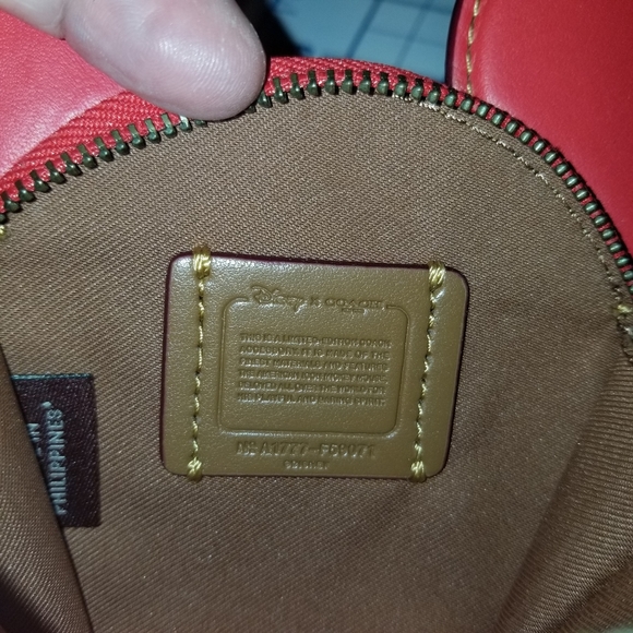 Coach "LE" Mickey Mouse Coin Case - Picture 11 of 14